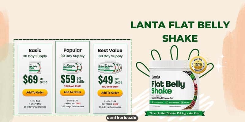 Lanta Flat Belly Shake